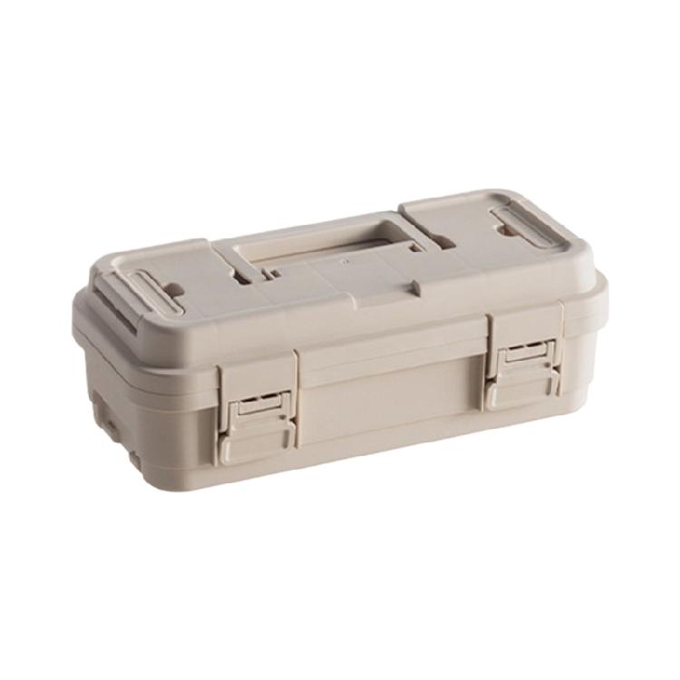 Tool Storage Box Pouch PP Material With Secure Lock Internal Dividers Medium 6.5L Small 4L Capacities Organized Solution