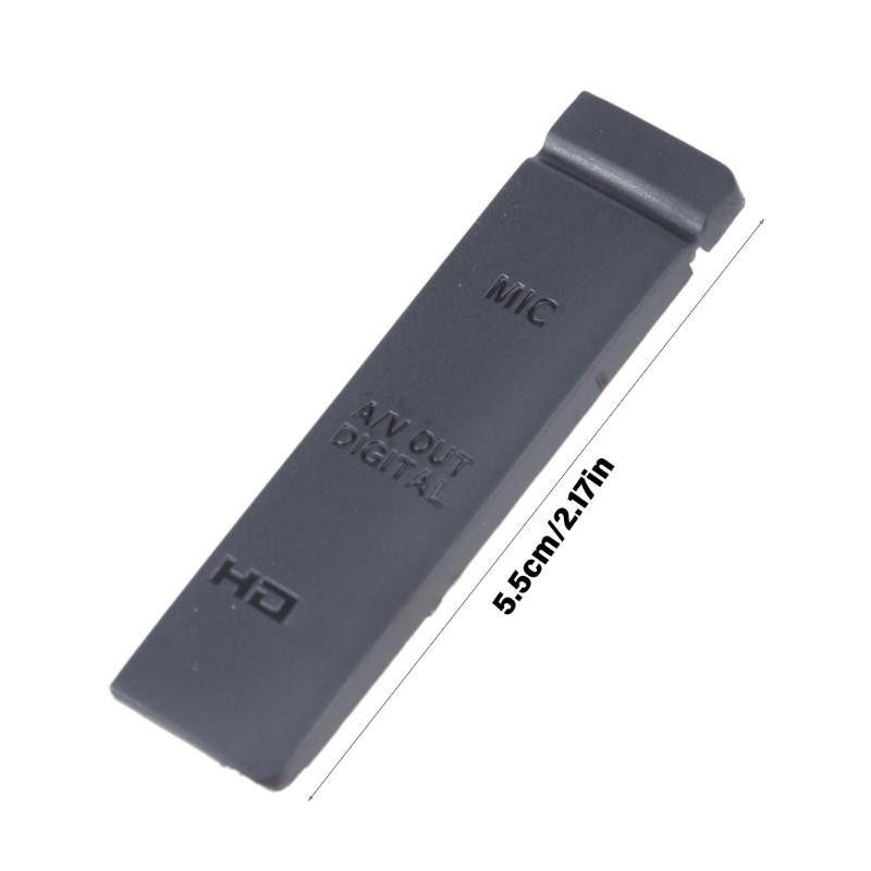USB Side Rubber Door Cover Port Side Protector Replace for 7D Interfaces Replacement Protective Lid Cover