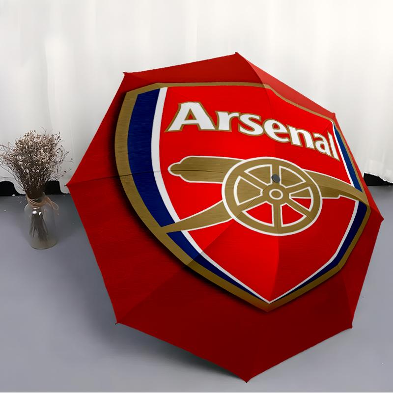 1pc A-Arsenal6 Umbrella, Sun Protection, And UV Shielding. It Has Eight Sturdy Ribs for Outdoor Use And Perfect As a Holiday Gift