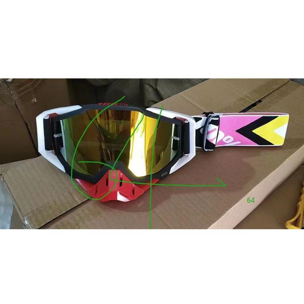Off-road motorcycle goggles outdoor discoloration riding glasses ski helmet goggles