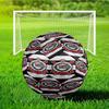 Sport Club Football Crest Printed Size 5 Soccer Ball - Durable, Machine-stitched, Soft and Comfortable, Suitable for Training and Matches Gift