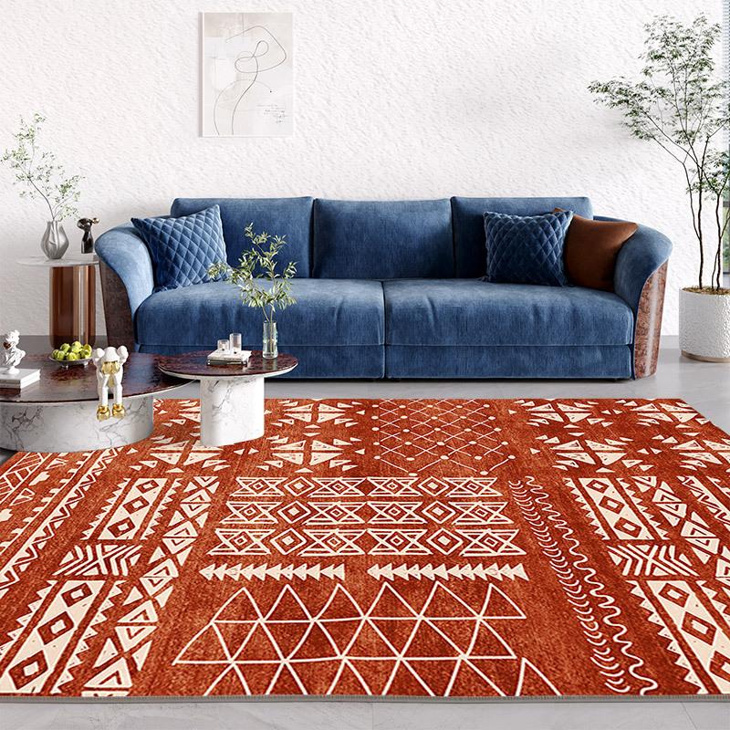 Nordic Ethnic Style Carpet Bedroom Sofa Tea Table Tatami Bohemian Home Living Room Carpet Floor Mat