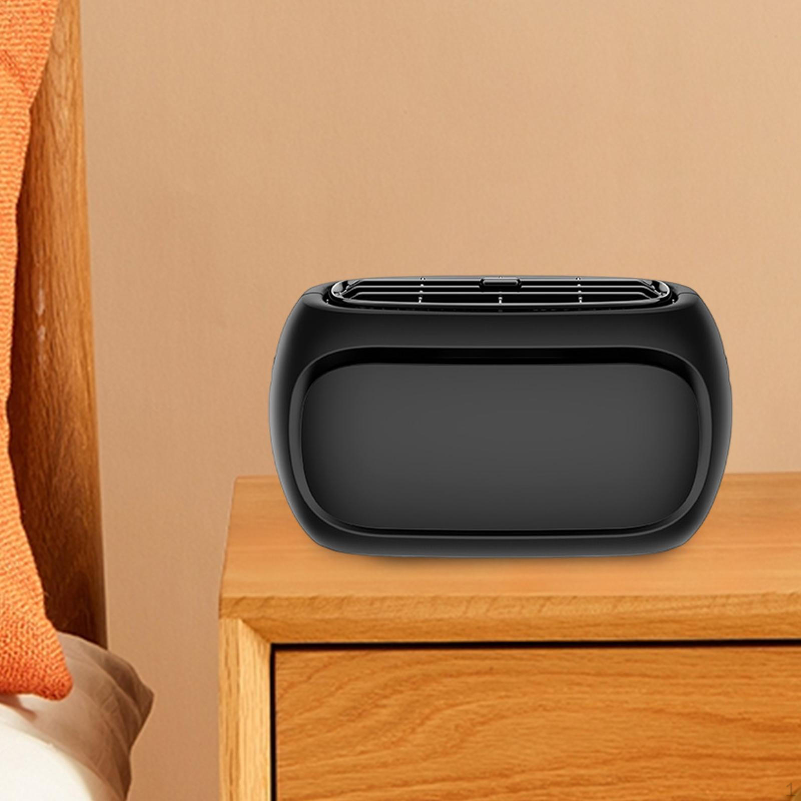 

Охлаждающий электрический вентилятор Настольный Регулируемый 4 скорости Практичный Удобный Перезаряжаемый для чёрный