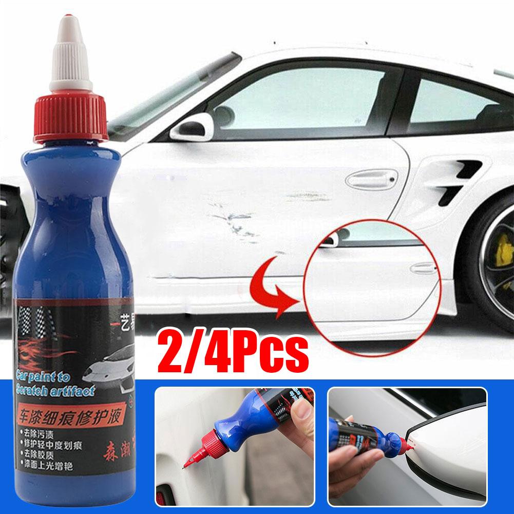 2/4 Automotive Paint Scratch Repair Agent Deep Decontamination Paint Polish Tools Scratch Remover Auto Care Care Car Mainte Z3H0