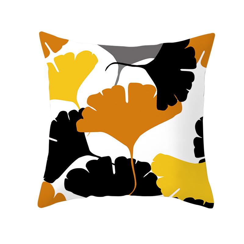 Geometryczny Nadruk Cyfrowy Poszewka na Poduszkę Skórka Brzoskwiniowa Nowoczesny Prosty Styl Poszewka na Poduszkę na Sofę Pokrowiec na Poduszkę Samochodową Dekoracja