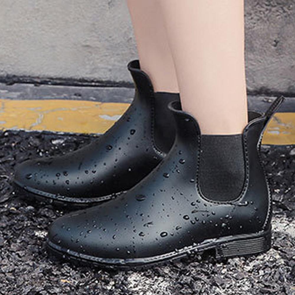 Botas impermeables para mujer Rain Wellies zapatos invierno botines de  tacón bajo comprar a buen precio — entrega gratuita, reseñas reales con  fotos — Joom