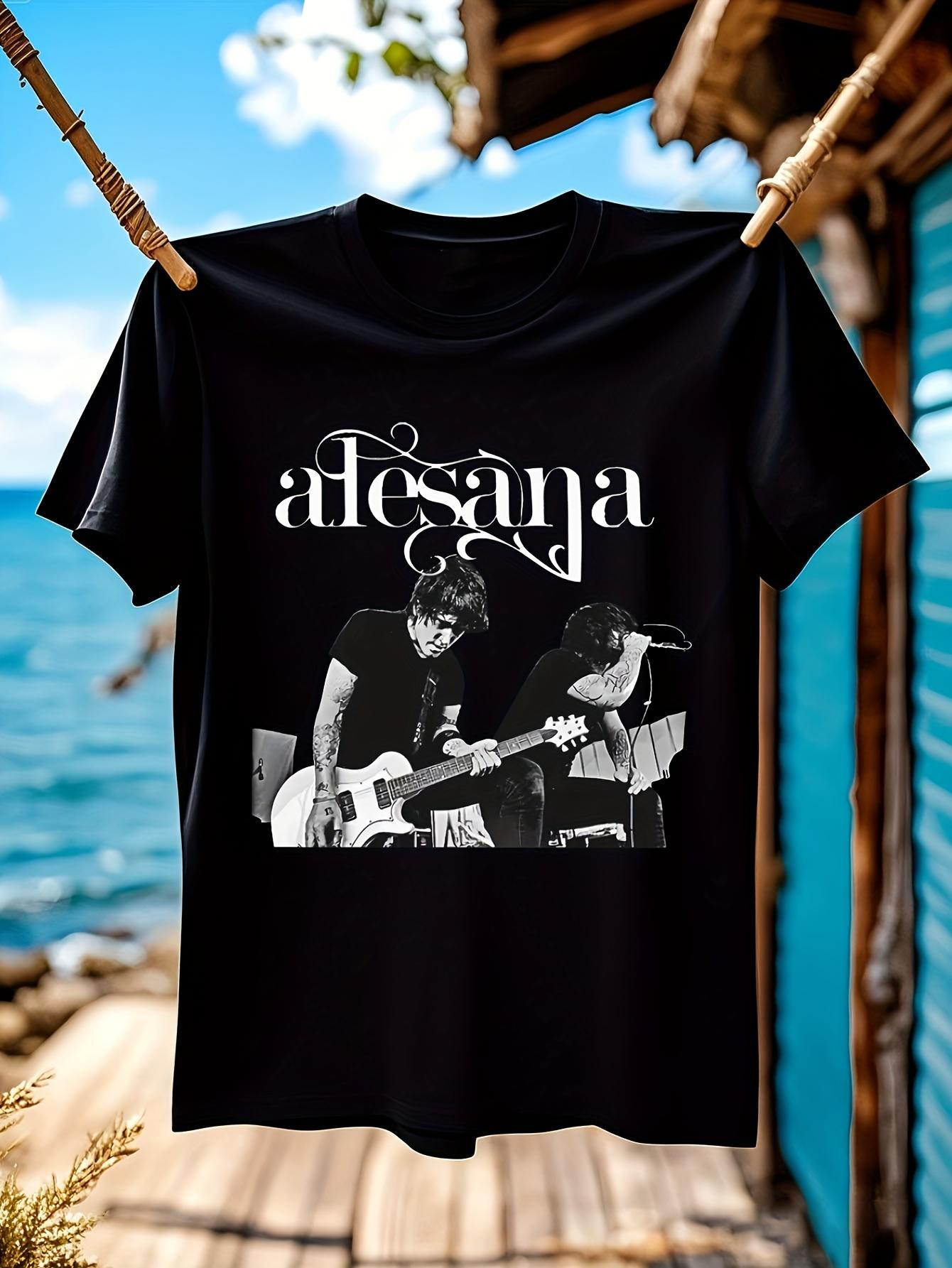 

A Black Unisex Short Sleeve T-shirt from The Band Alesana XL