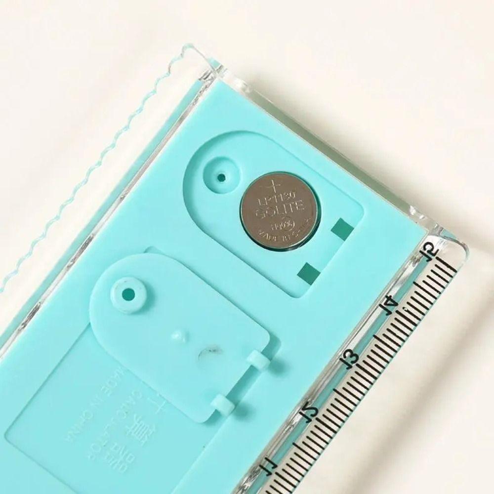 Mini Measuring Ruler Ultra-thin Drawing Tool Portable Straightedge  School Office