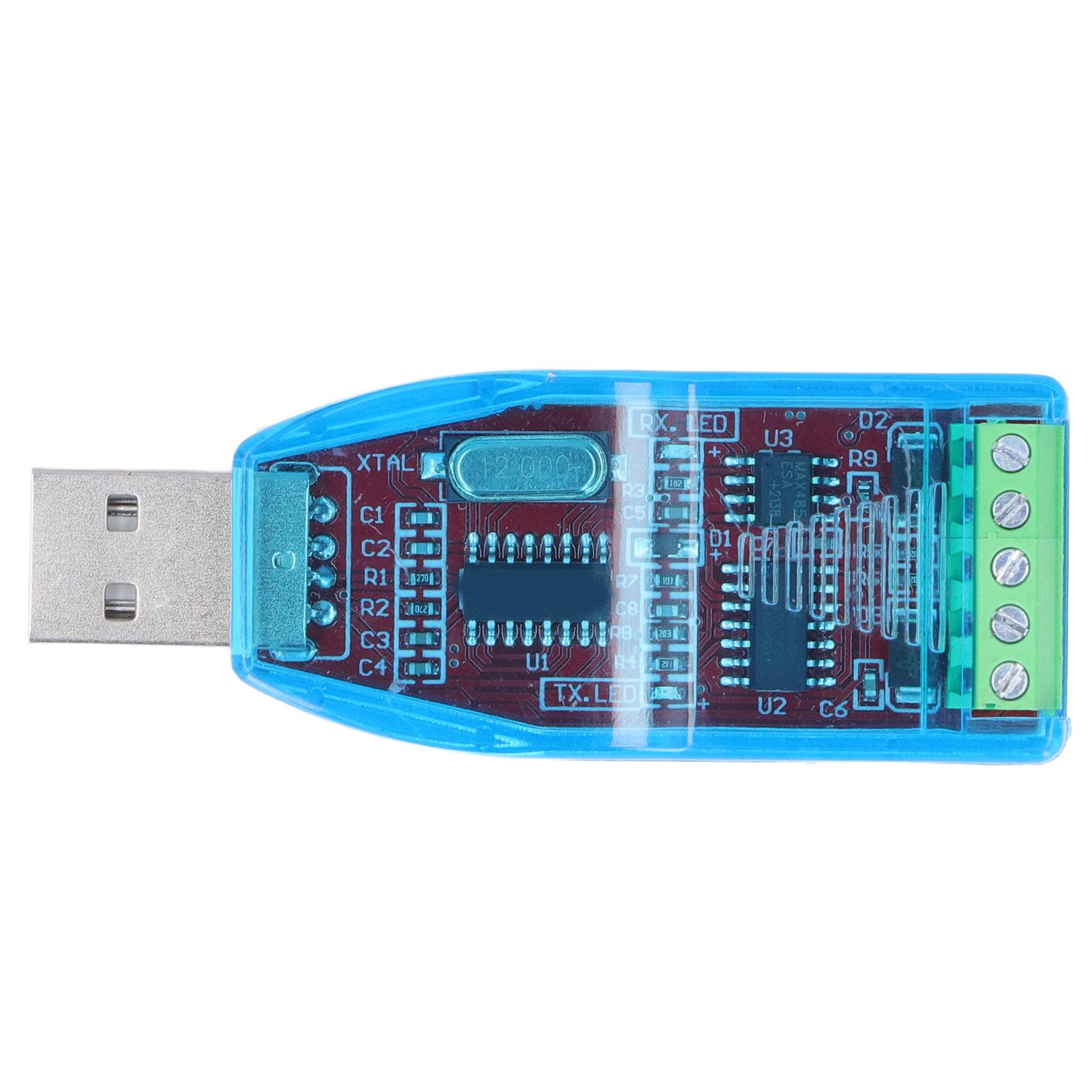 

USB to RS485 Converter With TVS Transient Suppression Protection Signal Indicator for Windows