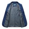 Herredress i denim Herre Casual Løs Stor Størrelse Ungdomsjakke Denimdraktjakke