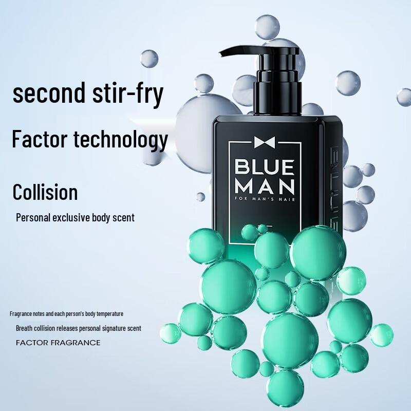 PRIME BLUE Men's Herbal Anti-Dandruff Shampoo