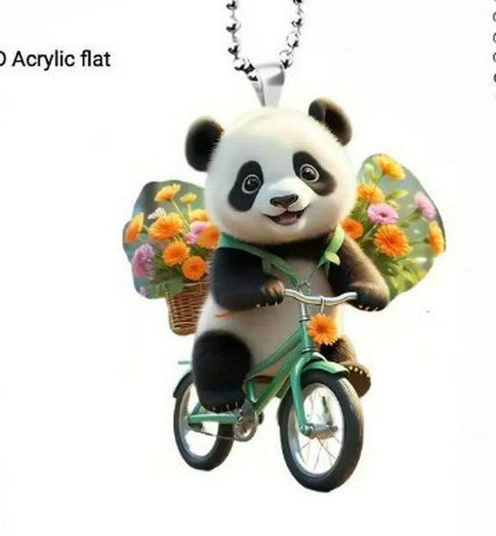 Magic Cat Acrylic Car Pendant: Personalized Fun Festival Ornament