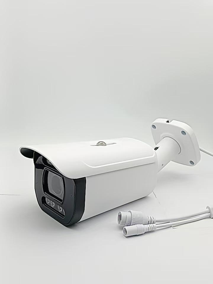 Outdoor 8MP Color Night Vision Surveillance Camera with Alarm and POE Bullet Design