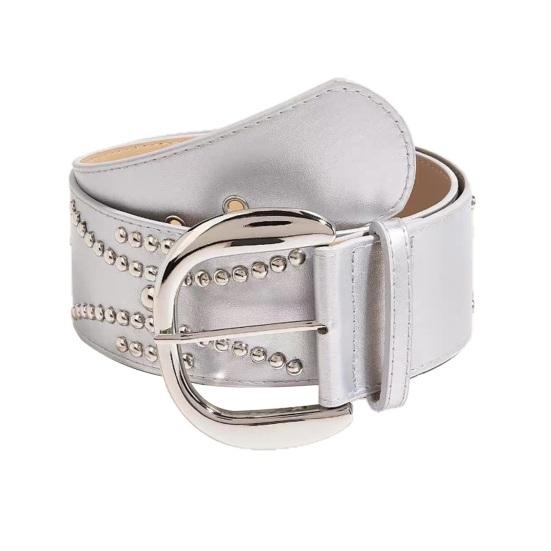 Imitation Leather Women Belt Wide Edge Design Adjustable Length Belt