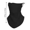 Ice Silk Ice Silk Face Scarf Mesh Summer Sunscreen Mask Breathable Face Mask  Unisex