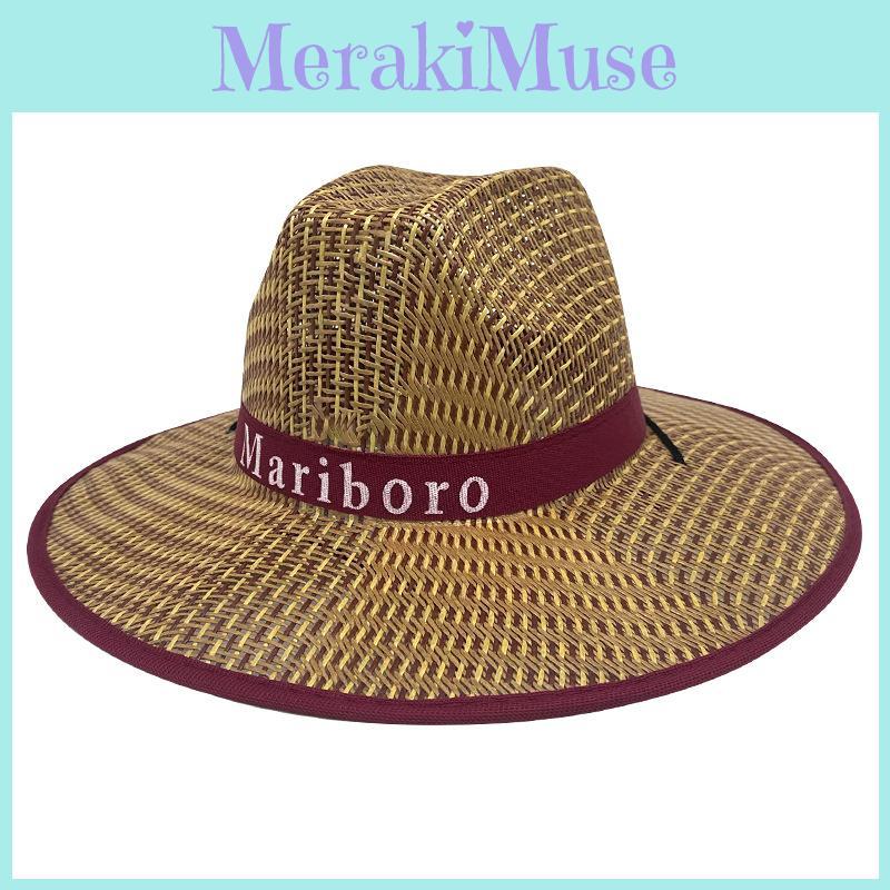 Sun Letter Straw Protection Hat With Breathable Fabric For Seniors Outdoor Wear