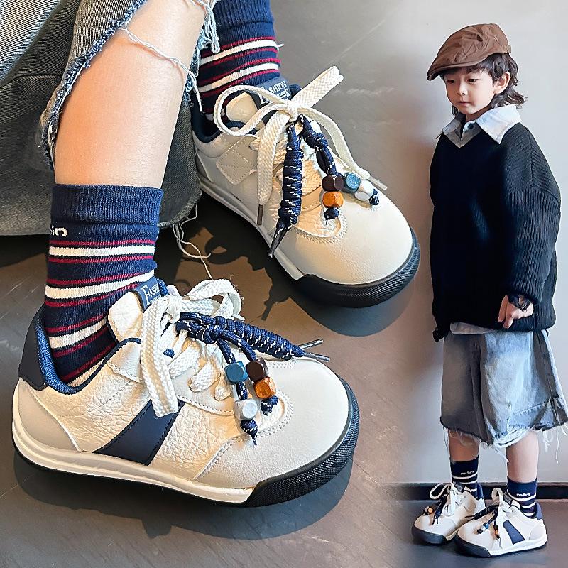 Girls fashion casual sports low-top shoes spring and autumn new children's students middle school boys moral training shoes tide
