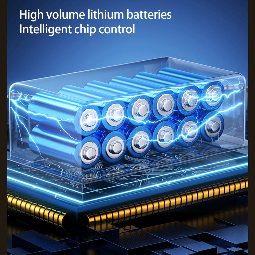 Outdoor Solar Lights Mobile Charging Bank LED Reflector Spotlight Solar-Powered Work Light for Construction Site Garage Workshop