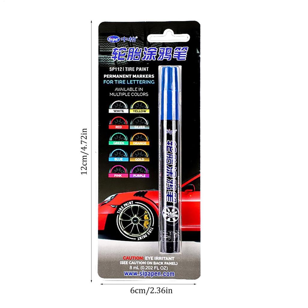Tire Marker Pen, Auto Lettering Marker Pen - Tire, Glass , Stone,