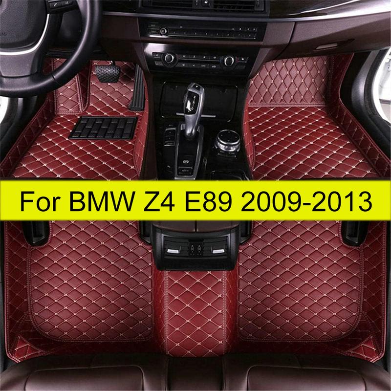 Car floor mats for BMW Z4 E89 2009 2010 2011 2012 2013  auto foot Pads automobile carpet cover