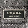 PRADA Triangle logo Tote Bag black Women used