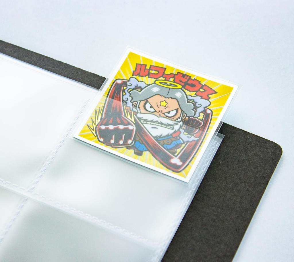 Seiun Shoten Chocolate Perfect Pocket A4 Stickers, Large/Neo Size, Refills, Size, Clear, 10-Pack