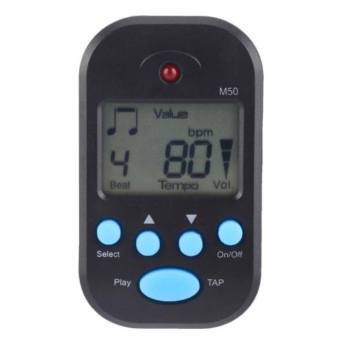 Digital Metronome, Multifunctional Mini Digital Metronome with Clip, for Guitar, Saxophone, Piano, and Violin