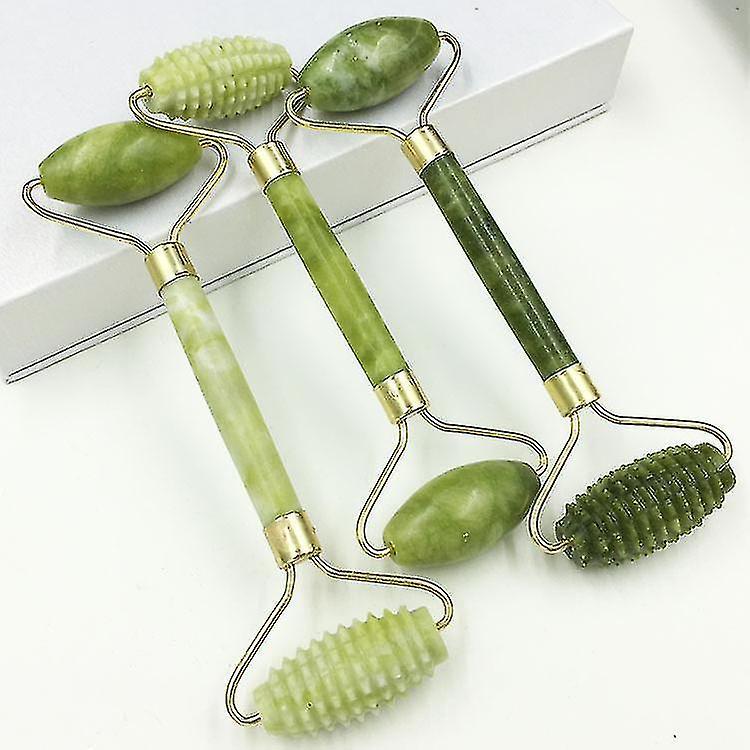 Anti-aging Jade Stone Massage Roller Facial Relaxation, Slimming Tool, Natural Face Body Healthy Cold Therapy Roller