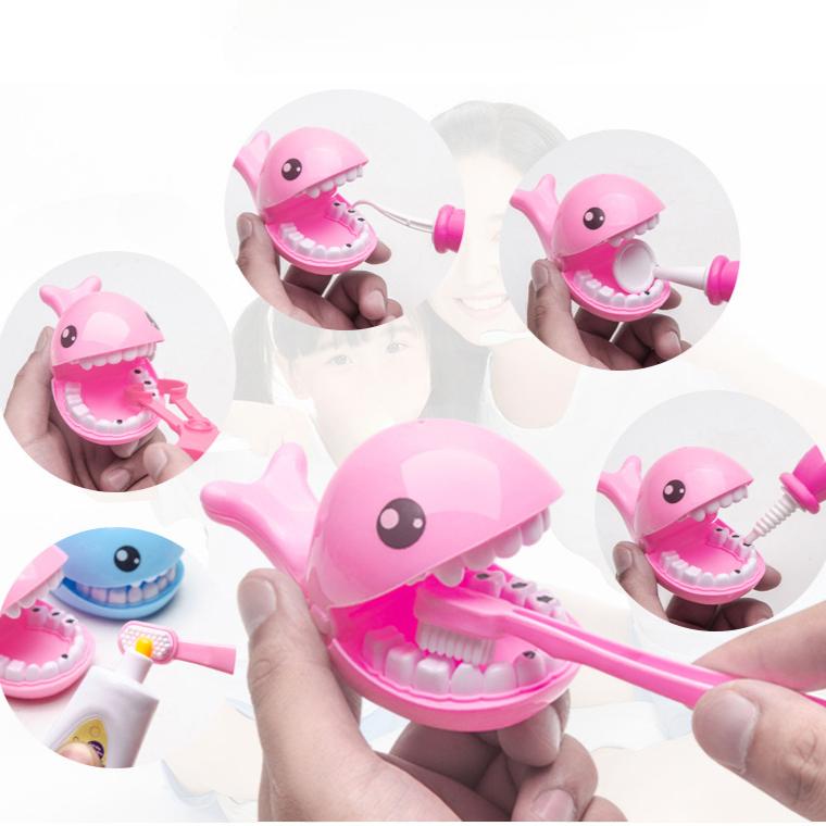 49pcs Kids Doctor Plat Set Doctor Nurse Toy Kit Dentist Playset