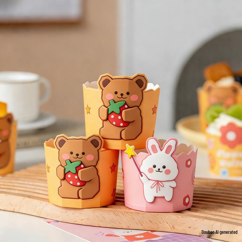 Meidi Cartoon Food-Grade Baking Cake Paper Cups
