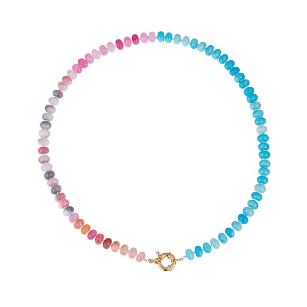 Yori Summer Candy-colored Fresh Handmade Beaded Necklace Jewelry Bijoux Gift Wholesale Autumn&Winter Style Stacking Jewelry