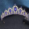 15 Colors Princess Crown Bridal Tiaras and Crowns for Girls Prom Birthday Wedding Hair Jewelry Party Head Accessories