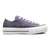 Converse Chuck Taylor All Star Lift Platform Low Slate Lilac Unisex Sneakers Purple White Black A06179C