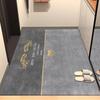 Entrance Mat Foyer Bathroom Non Slip Foot Pad Bedroom Dirt Resistant Living Room Carpet