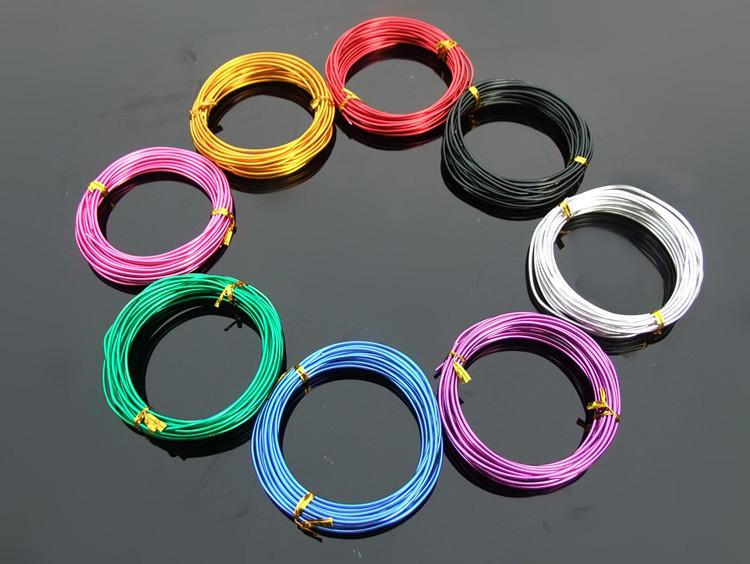1mm Colored Soft Aluminum Wire for DIY, Model Making & Conductive Connections