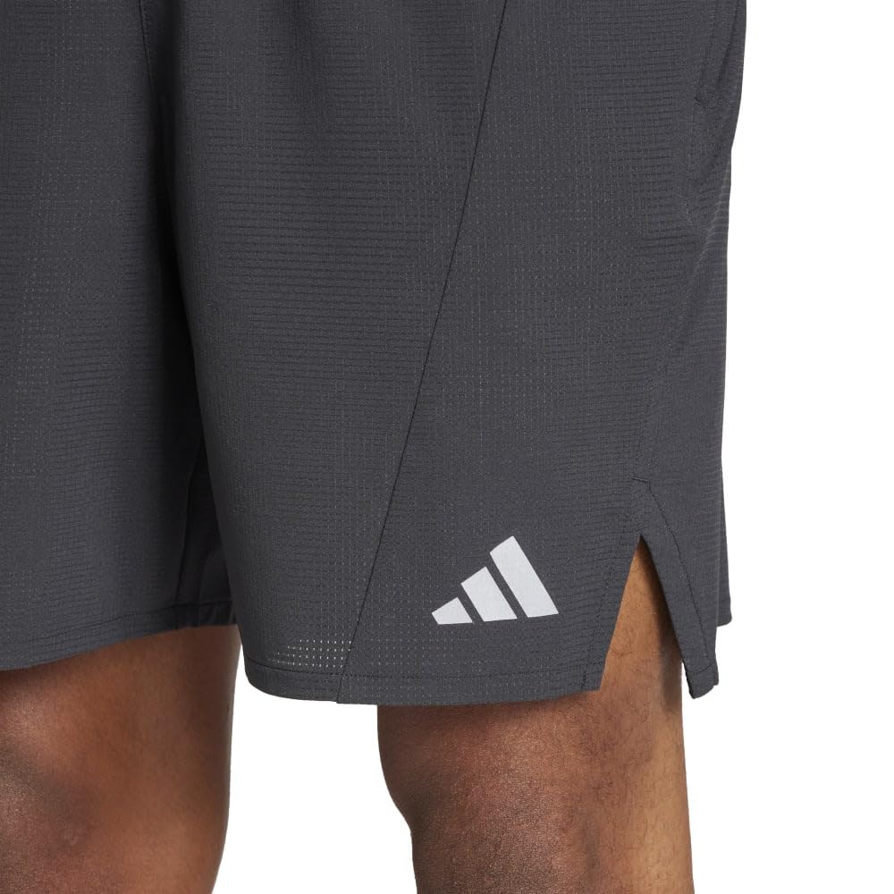 Adidas Shorts IHP78 Black featuring and cooling technology for training and HIIT HEAT.RDY Men's (IS3732) J/S7, quick-drying workouts.