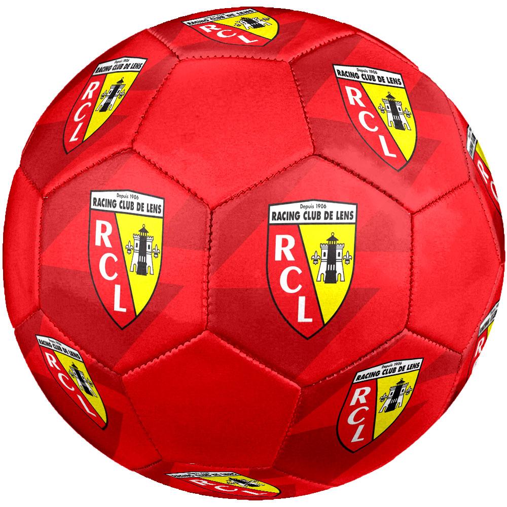 RC Lens Size 5 Soccer Ball, Machine-Stitched PVC, Durable & High Bounce, All Ages Fit, fan merchandise, matches & outdoor use.