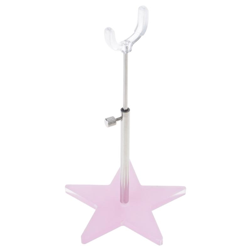 Creative Star Shape Base Ball Joint Doll Display Stand For 1/8 1/12 Action Figures With Stable Support And Easy Assembly