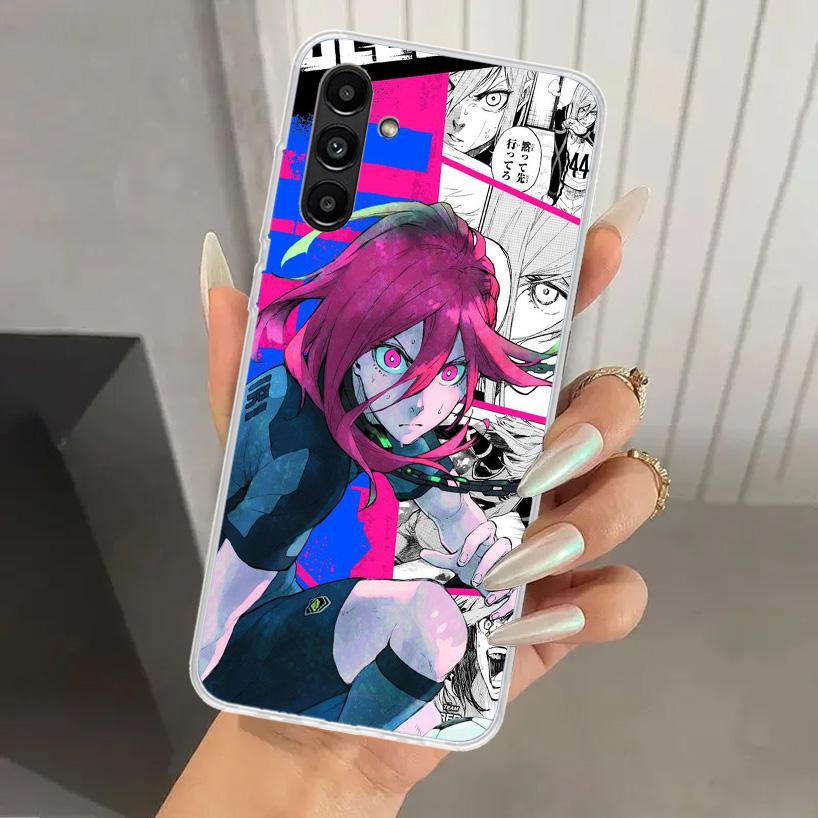 Blue Lock Football Anime Phone Case for Samsung Galaxy A17 A16 A37 A26 A36 A57 A56 A15 A25 A35 A55 A14 A24 A34 A54 A13 A23 A33 A