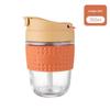 LOCK&LOCK LLG613 Glass Water Bottle with Straw