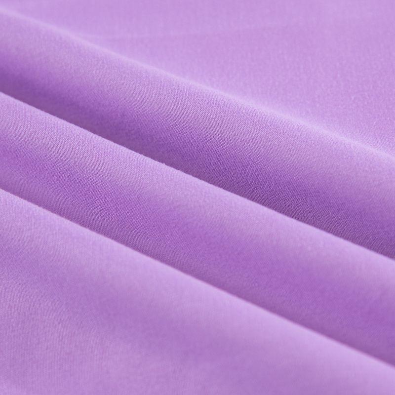 Breathable Dustproof Fitted Sheet Solid Color Mattress Protector For Ultimate Comfort