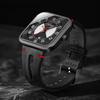 Fashion Square Watch Men's and Women's Simple and Atmospheric Business Leisure Trend Quartz Electronic Watch