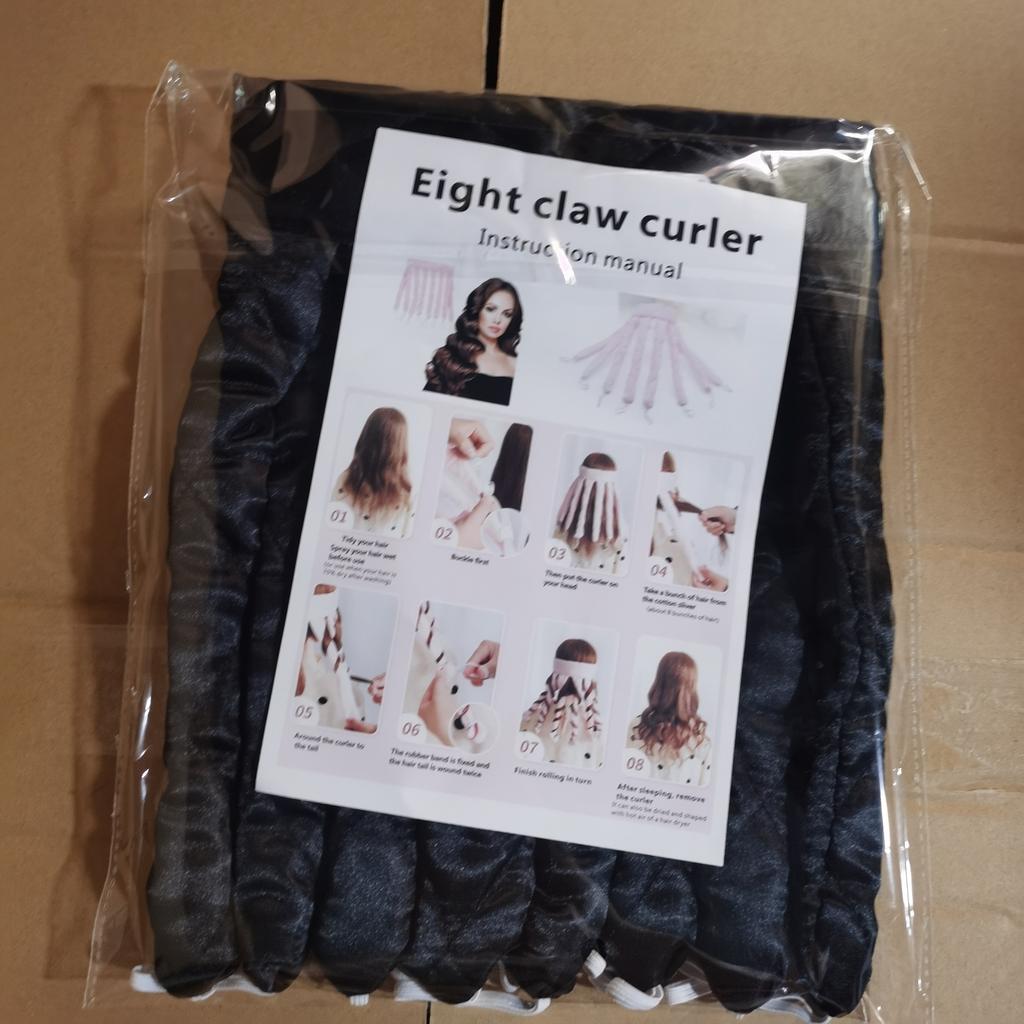 No Heat Curling Iron Lazy Sleep Pearl Sponge Big Wave Curling Iron Does Not Hurt Hair