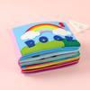 3D Toddlers Story Early Learning Cloth Book Baby Cloth Parent-child Interactive Knowledge Developing Toys