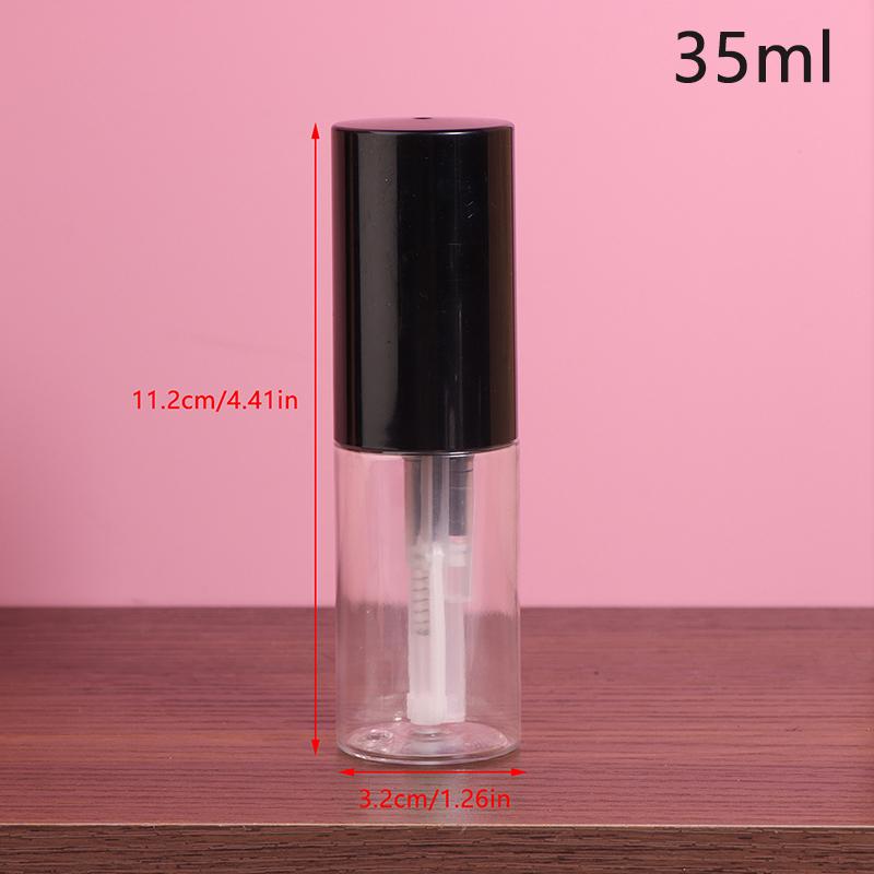 Nachfüllbare Zerstäuberflaschen Reise Transparent Puder Sprühflasche Babypuder Spender Abnehmbar Reisegebrauch Klares Plastik