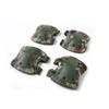 4-Pieces One Size Outdoor Cycling Hunting Tactical Elbow Knee Pads Fitness Protection