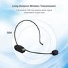 UHF Wireless Microphone Headset Mic System 50M Effective Transmission Built-in Battery 3.5mm TRRS