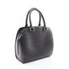 Used LOUIS VUITTON Ponneuf Handbag M52052 Epi Leather Black Black Used Women