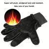 1 Pair of Waterproof and Cold Resistant Gloves with Anti Slip Touch Screen Function, Very Suitable for Outdoor Activities