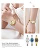 CURREN 9112 Women's Barrel Shape Waterproof Quartz Watch with Roman Numerals